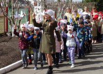 Парад Победы в детском саду «Улыбка»